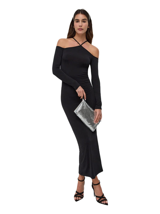 Maxikleid mit Schlitz