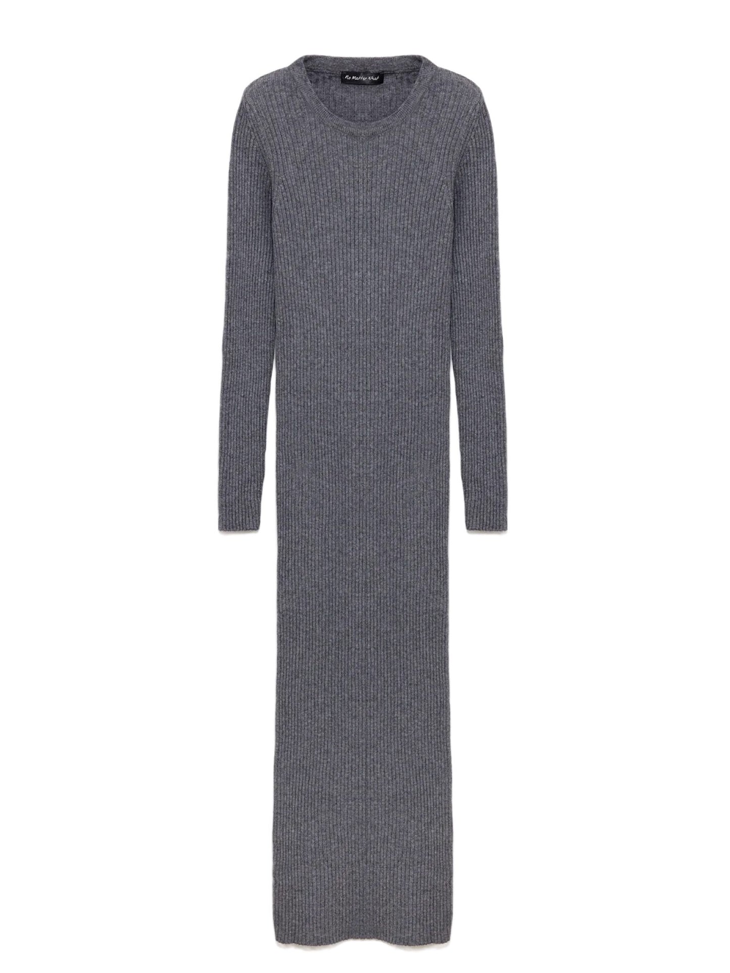 Midikleid mit asymmetrischem Ausschnitt