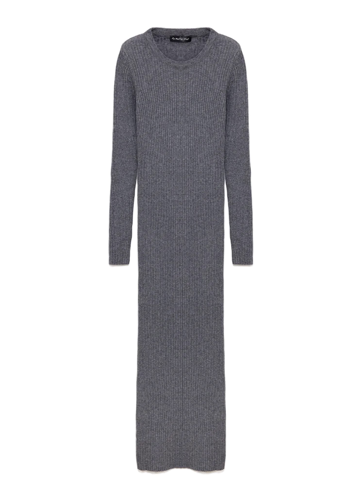 Midikleid mit asymmetrischem Ausschnitt