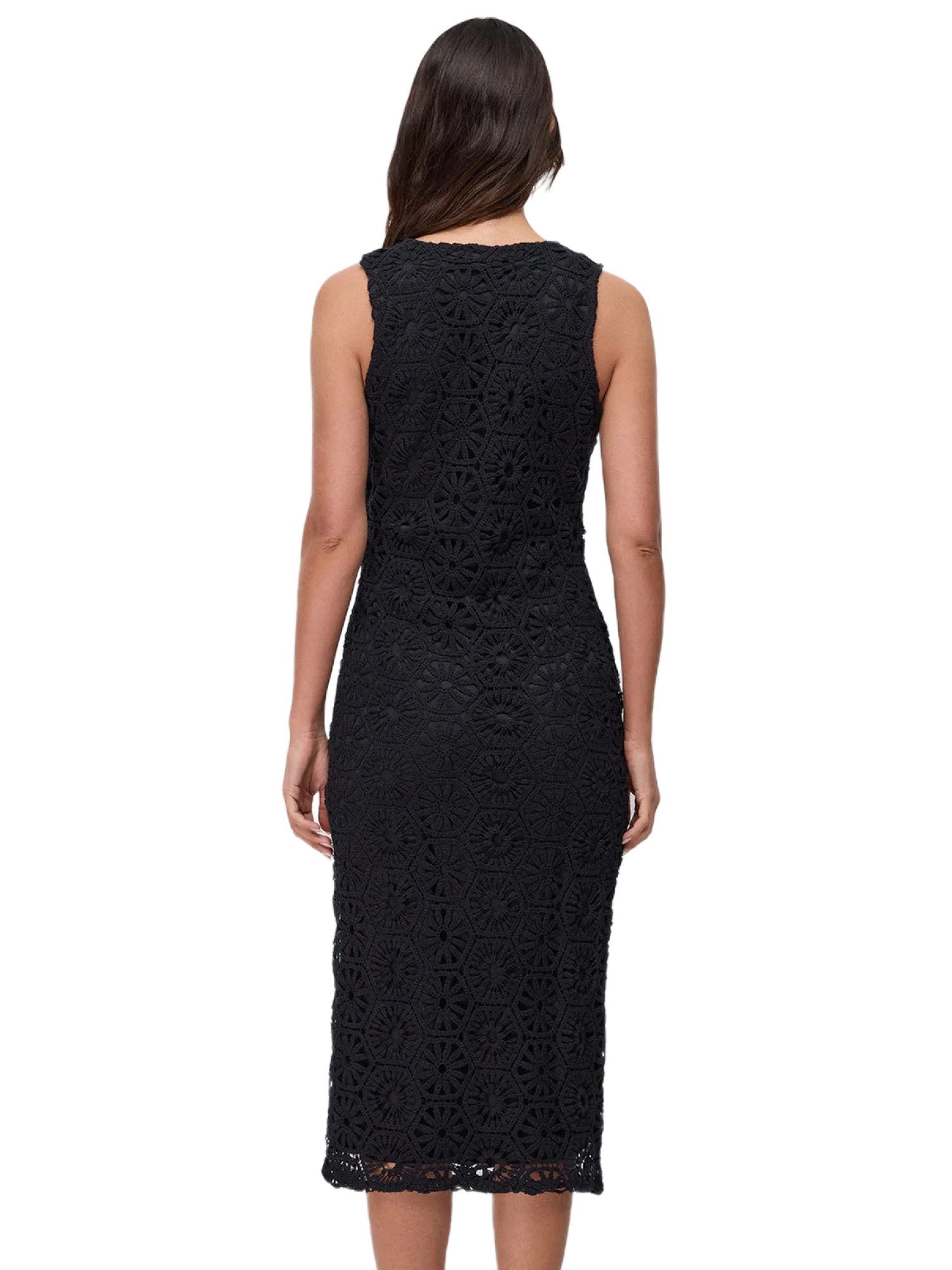 Ärmelloses Midikleid