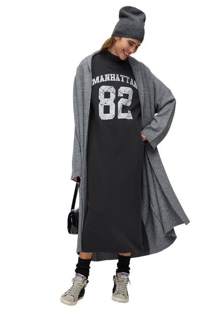 kurzärmeliges Kleid