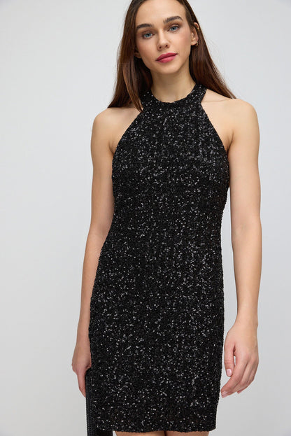 Neckholder-Minikleid