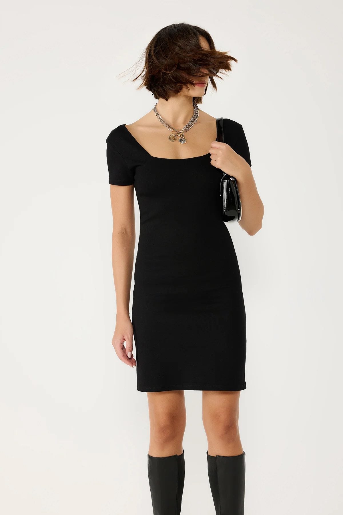 Kurzarmkleid