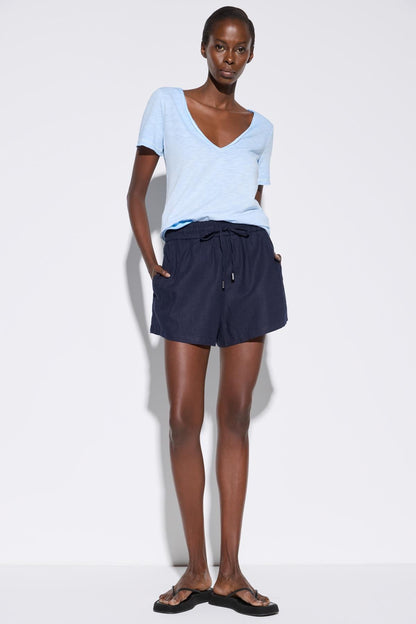 Shorts mit elastischem Bund