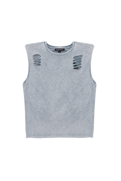 Ärmelloses T-Shirt