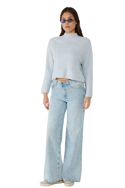 Halbrollkragenpullover