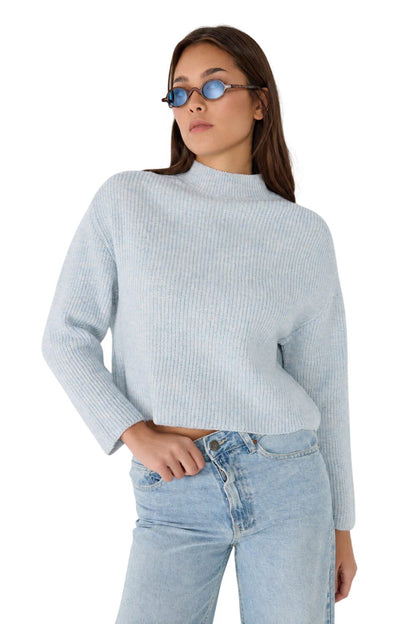 Halbrollkragenpullover