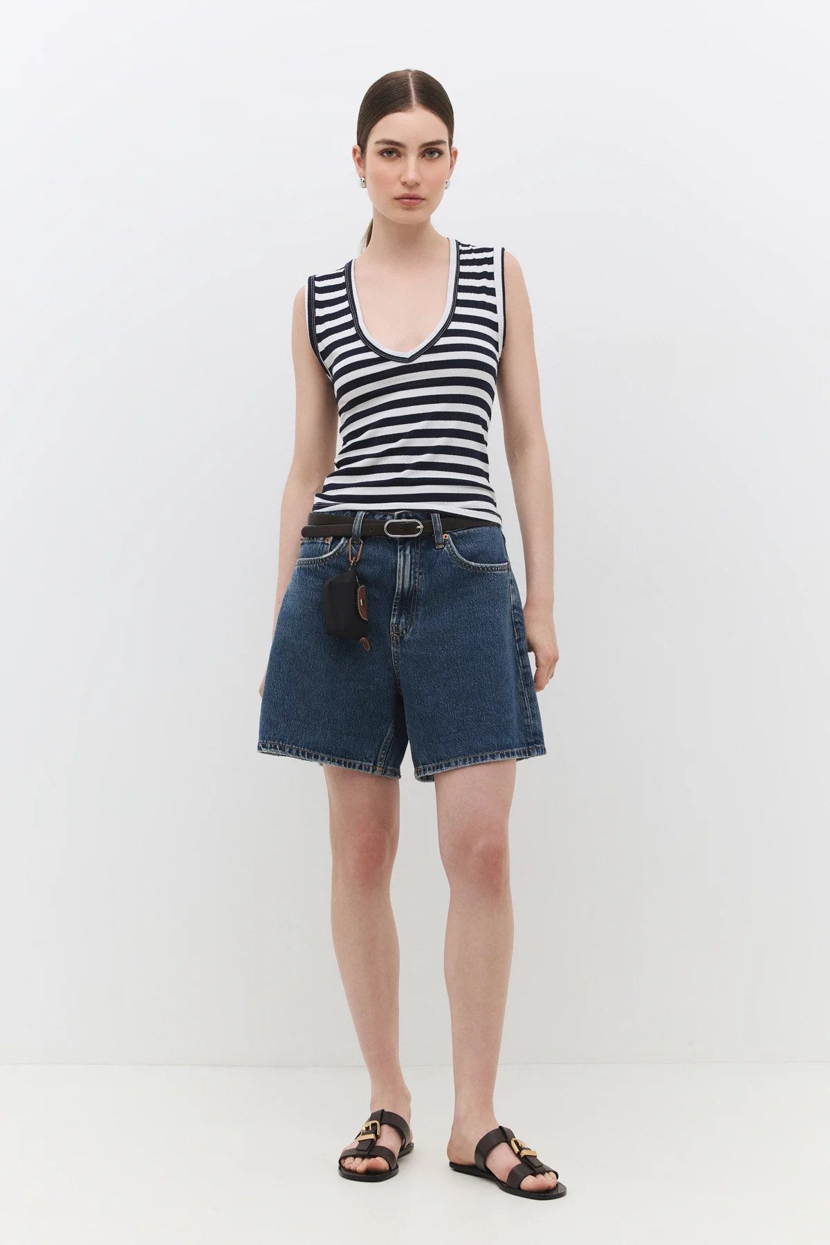 Ärmellose Bluse
