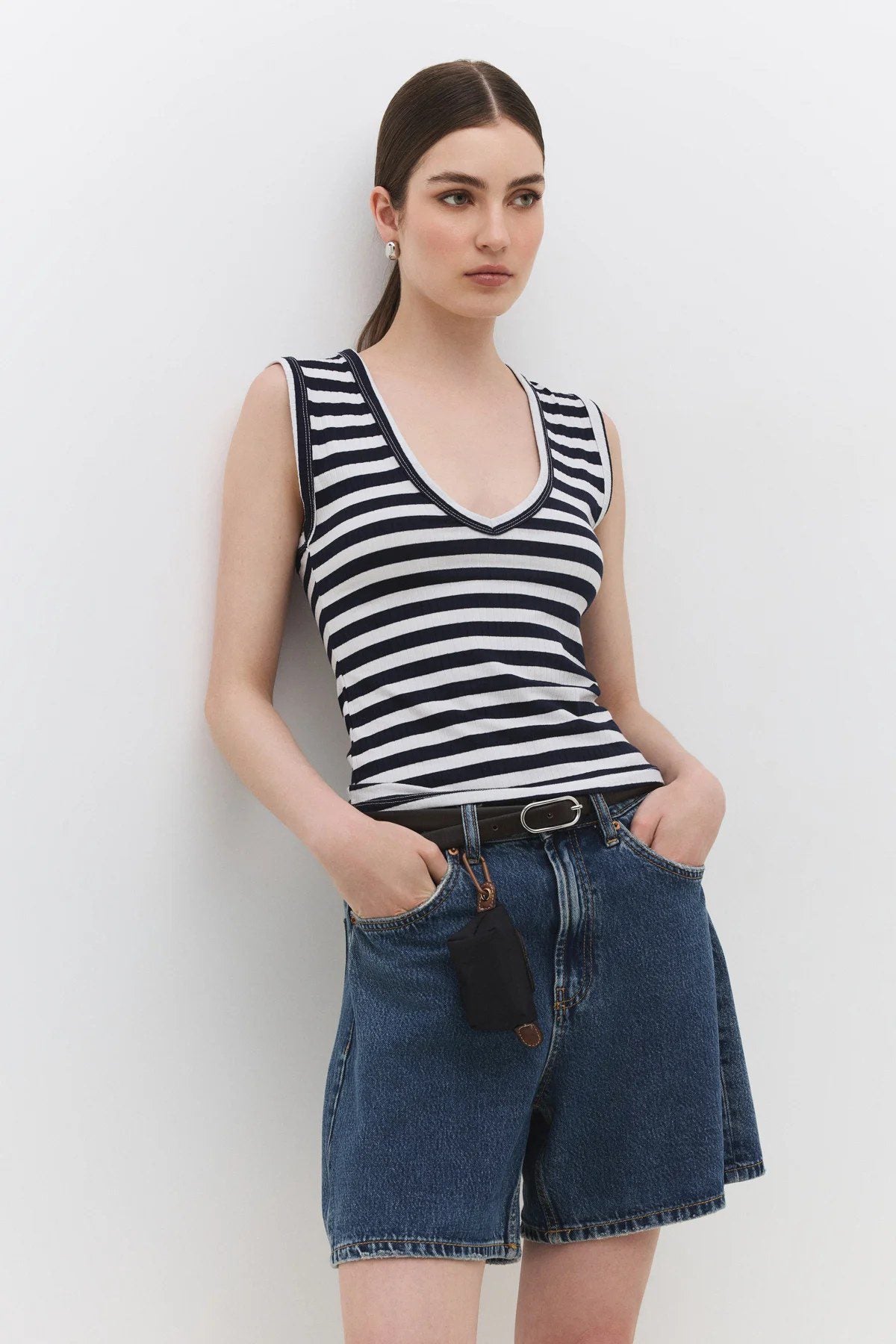 Ärmellose Bluse