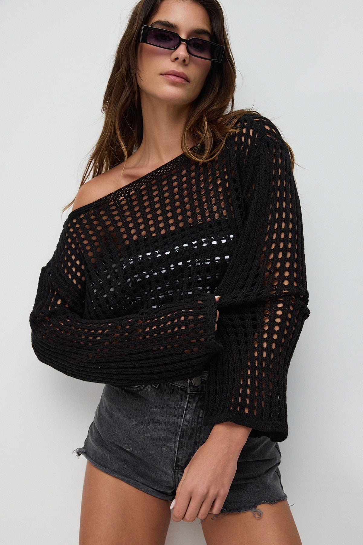 Langärmelige Bluse