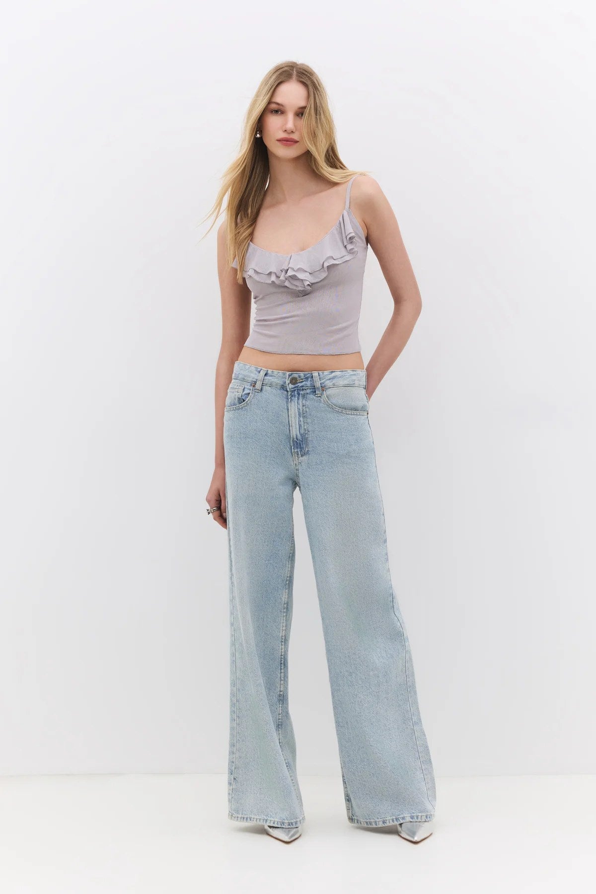 Ärmellose Bluse