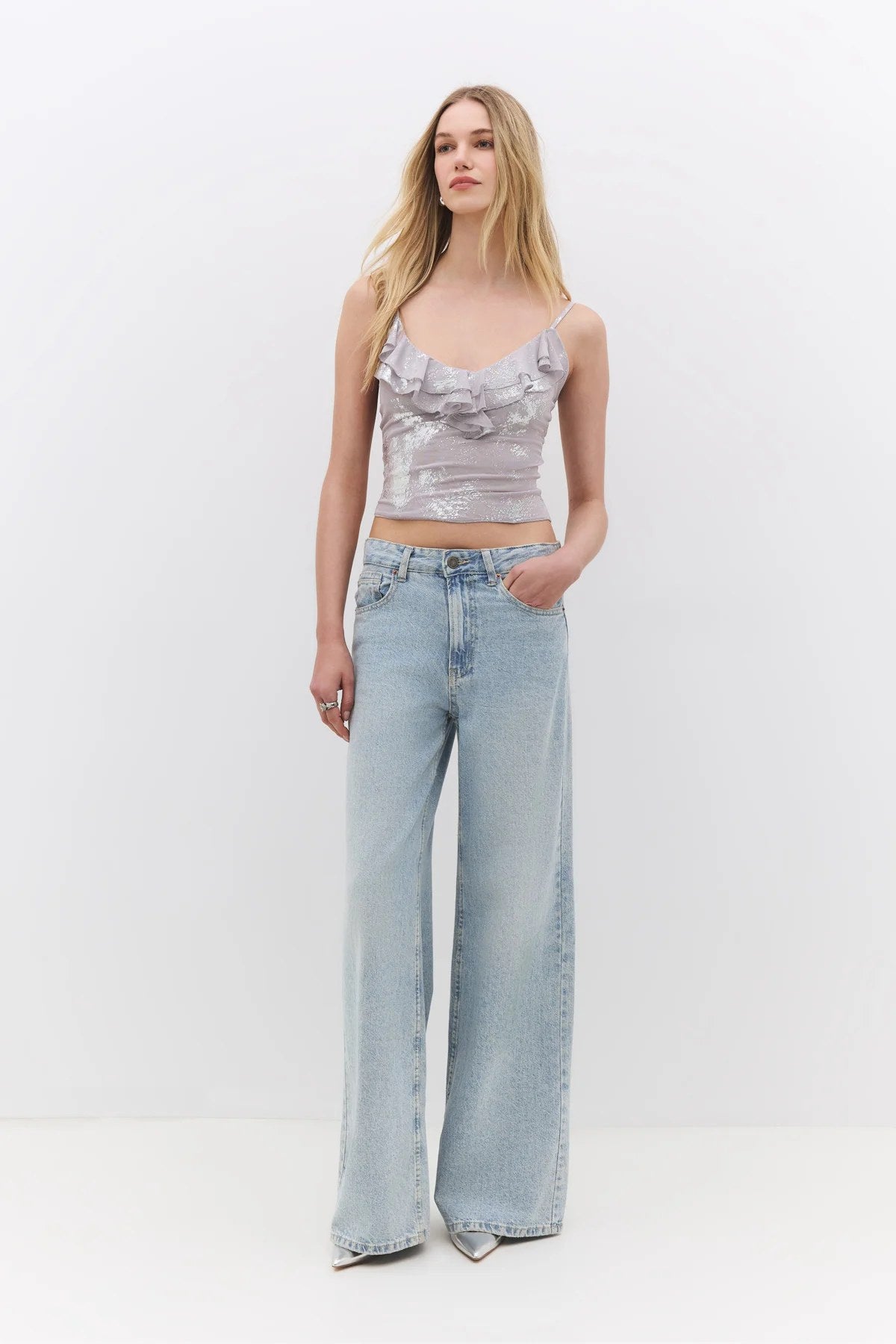 Ärmellose Bluse