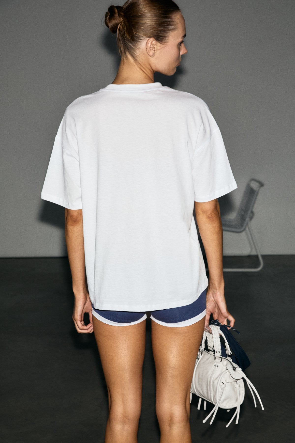 WUNA Bedrucktes Bio-Baumwoll-Shirt