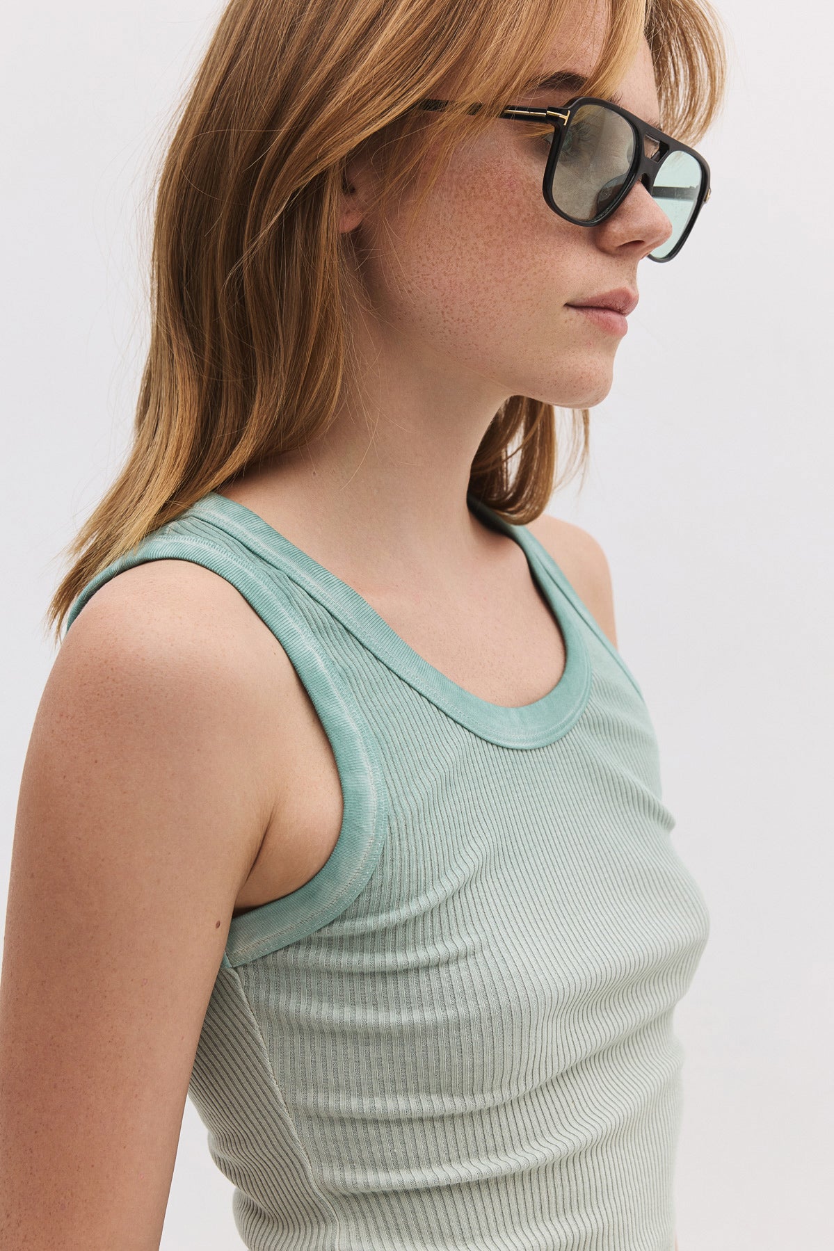 ärmellose Bluse