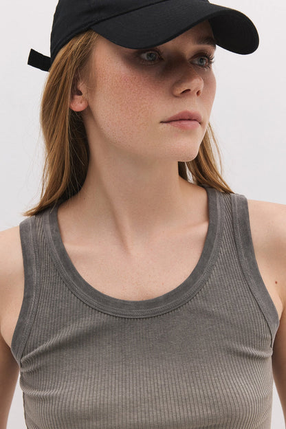 ärmellose Bluse