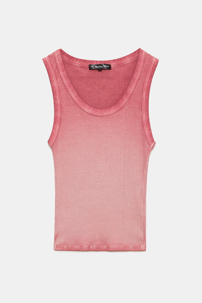 ärmellose Bluse