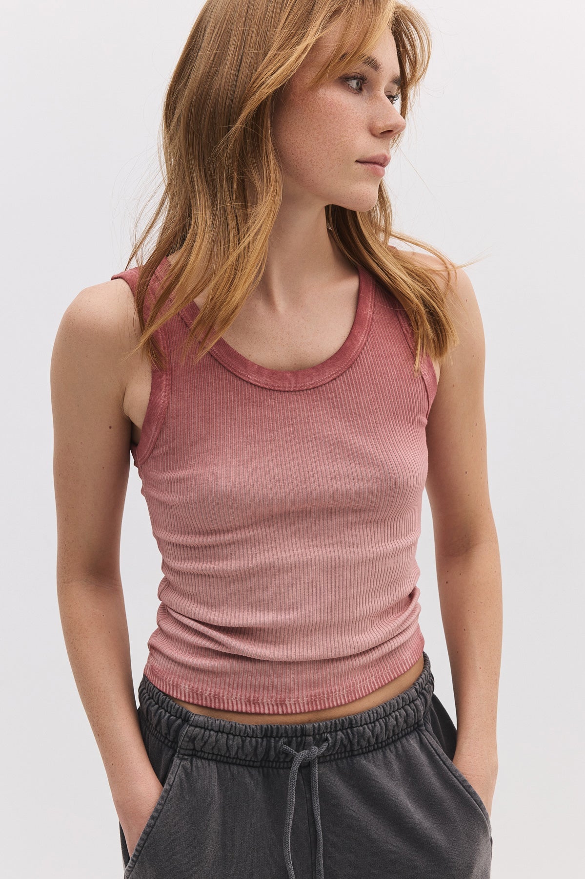 ärmellose Bluse