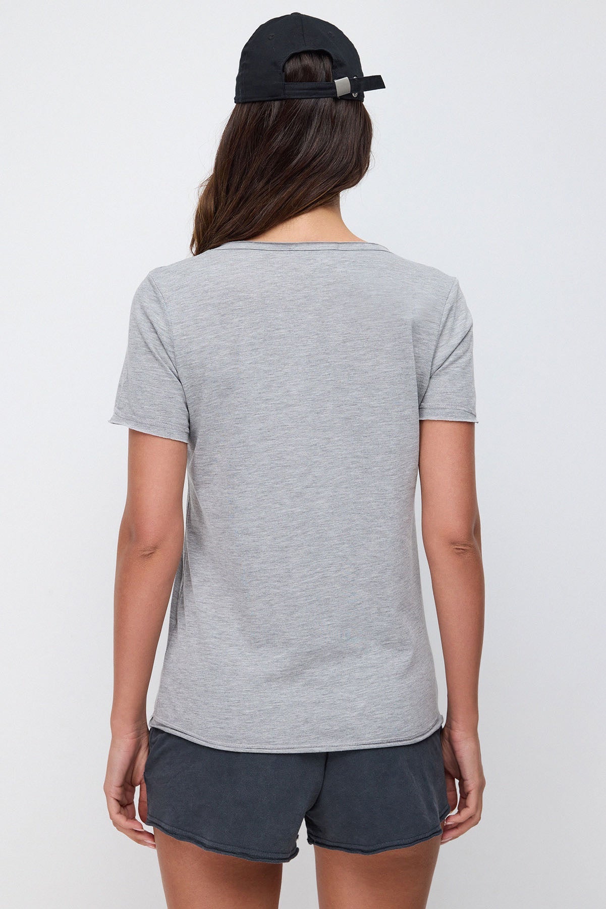 T-Shirt mit V-Ausschnitt