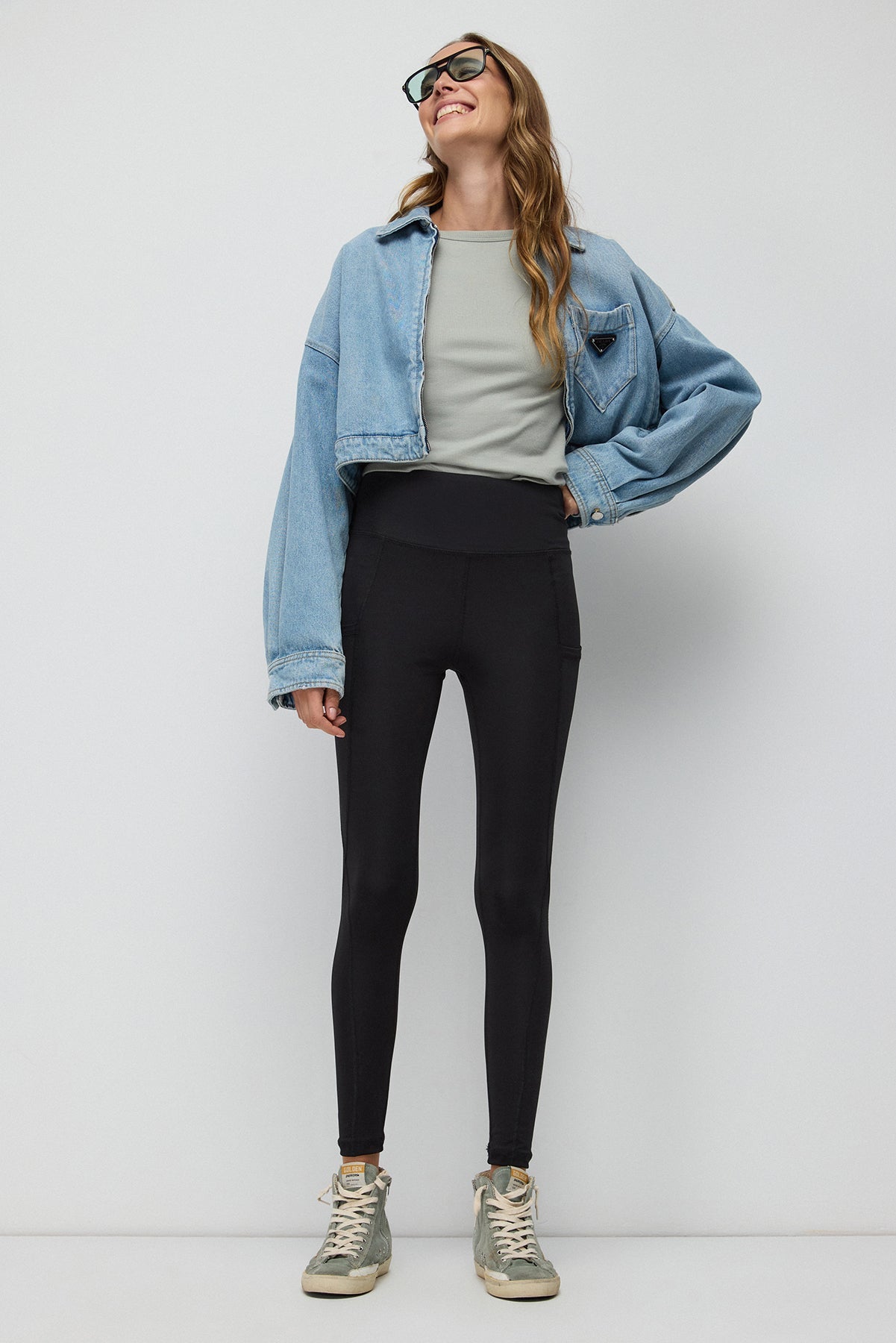 Leggings mit seitlichen Taschen