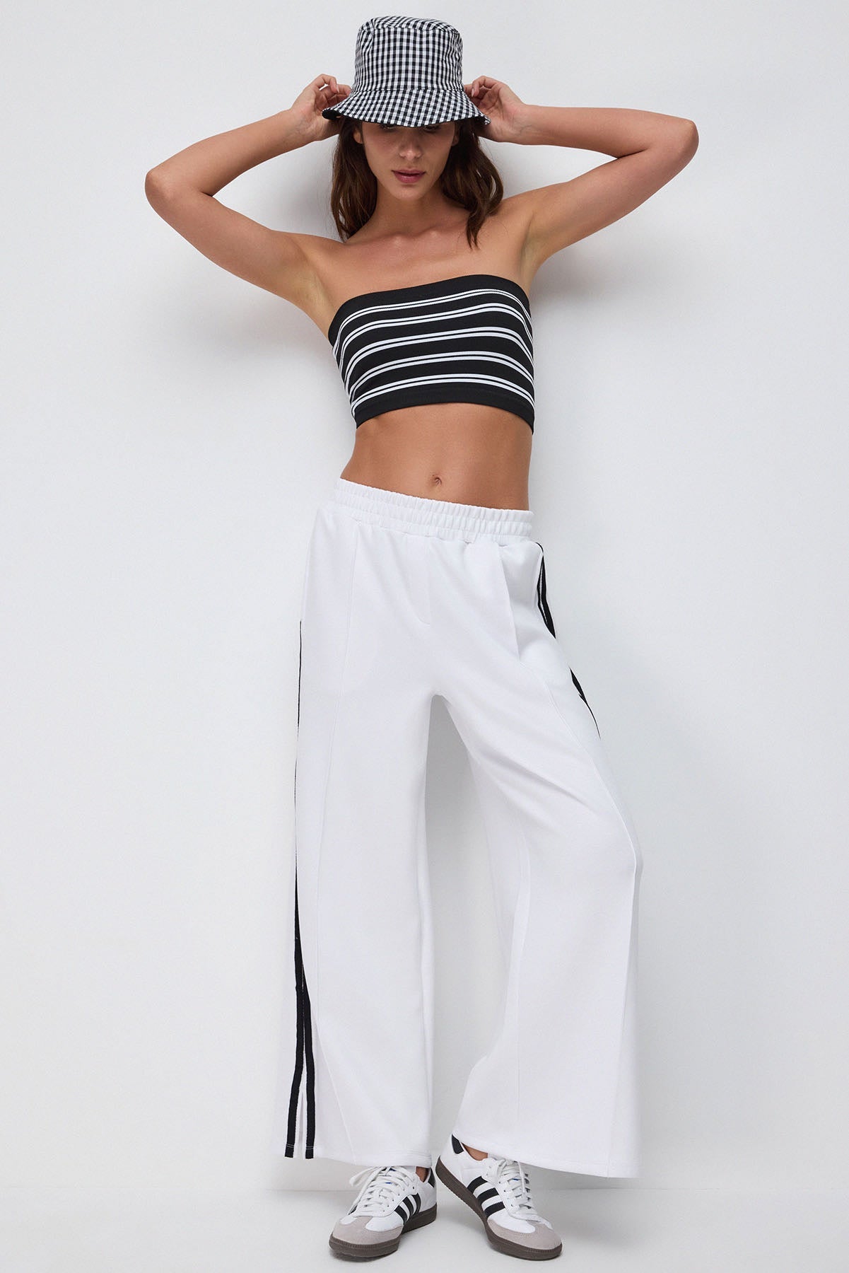 Jogginghose mit seitlichem Streifendetail