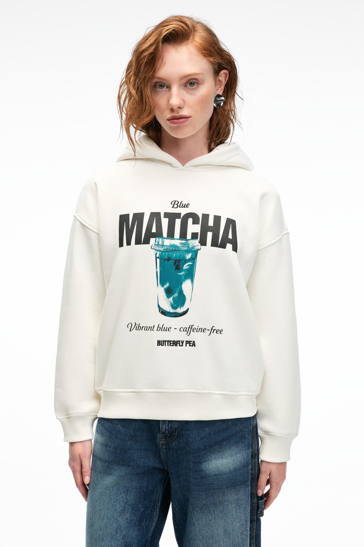 YANMESA Damen Oversized Kapuzensweatshirt