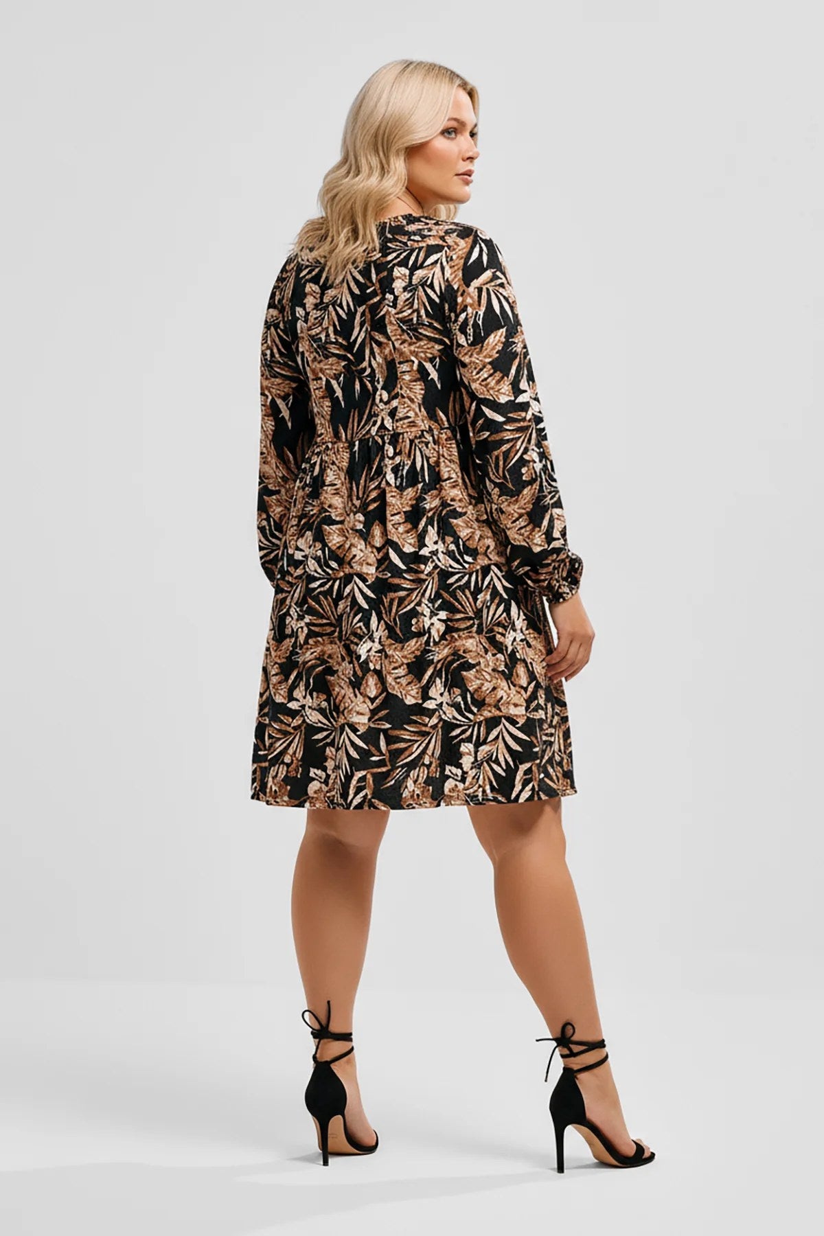 Gemustertes Minikleid
