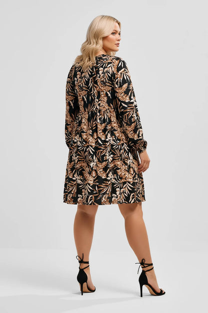 Gemustertes Minikleid