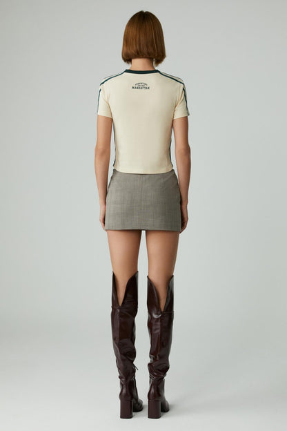 YEIDY Damen Asymmetrisches T-Shirt