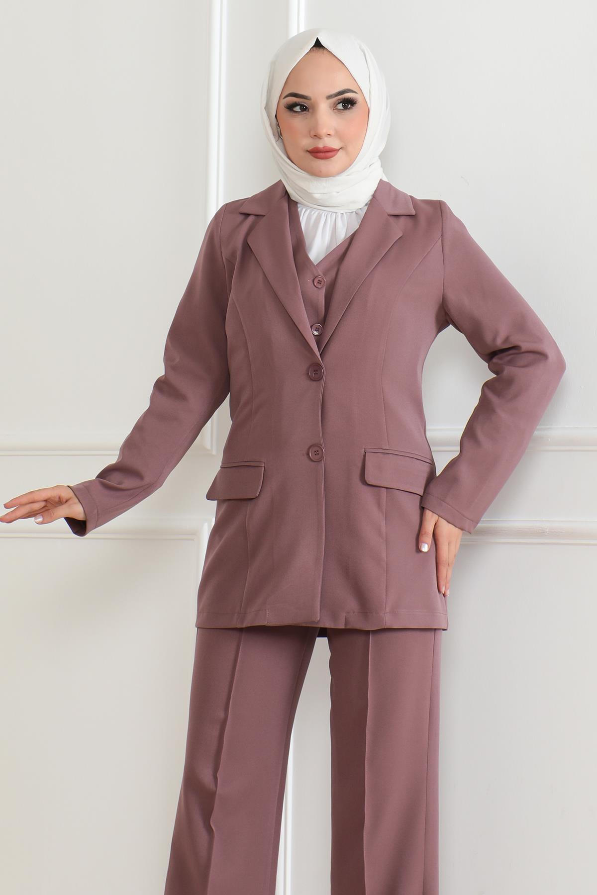 Rosa Weste Set MSW19222-3