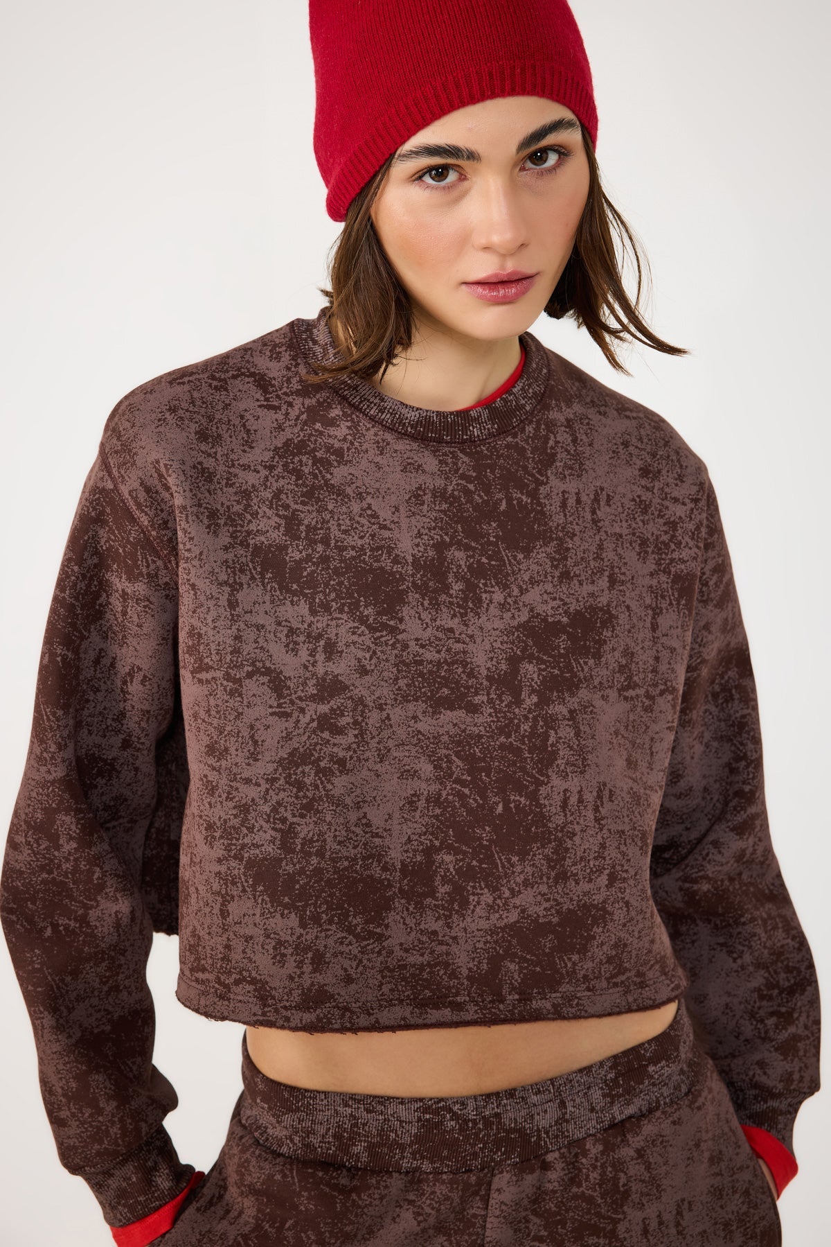 Crop-Sweatshirt