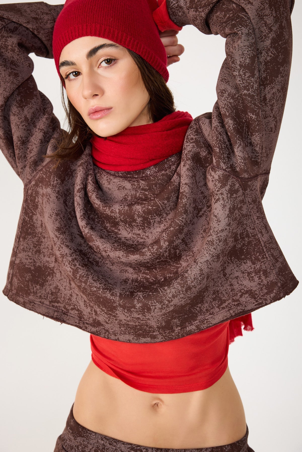 Crop-Sweatshirt