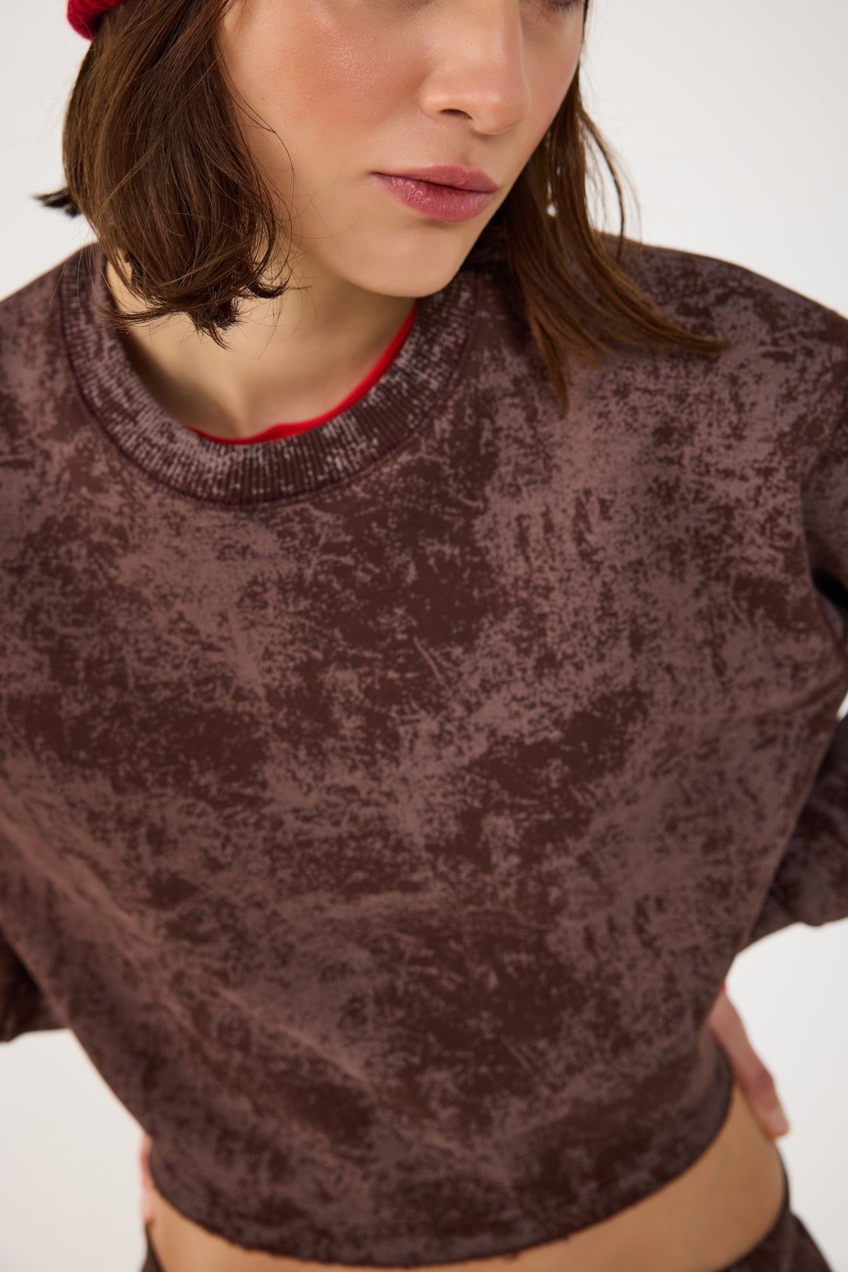 Crop-Sweatshirt