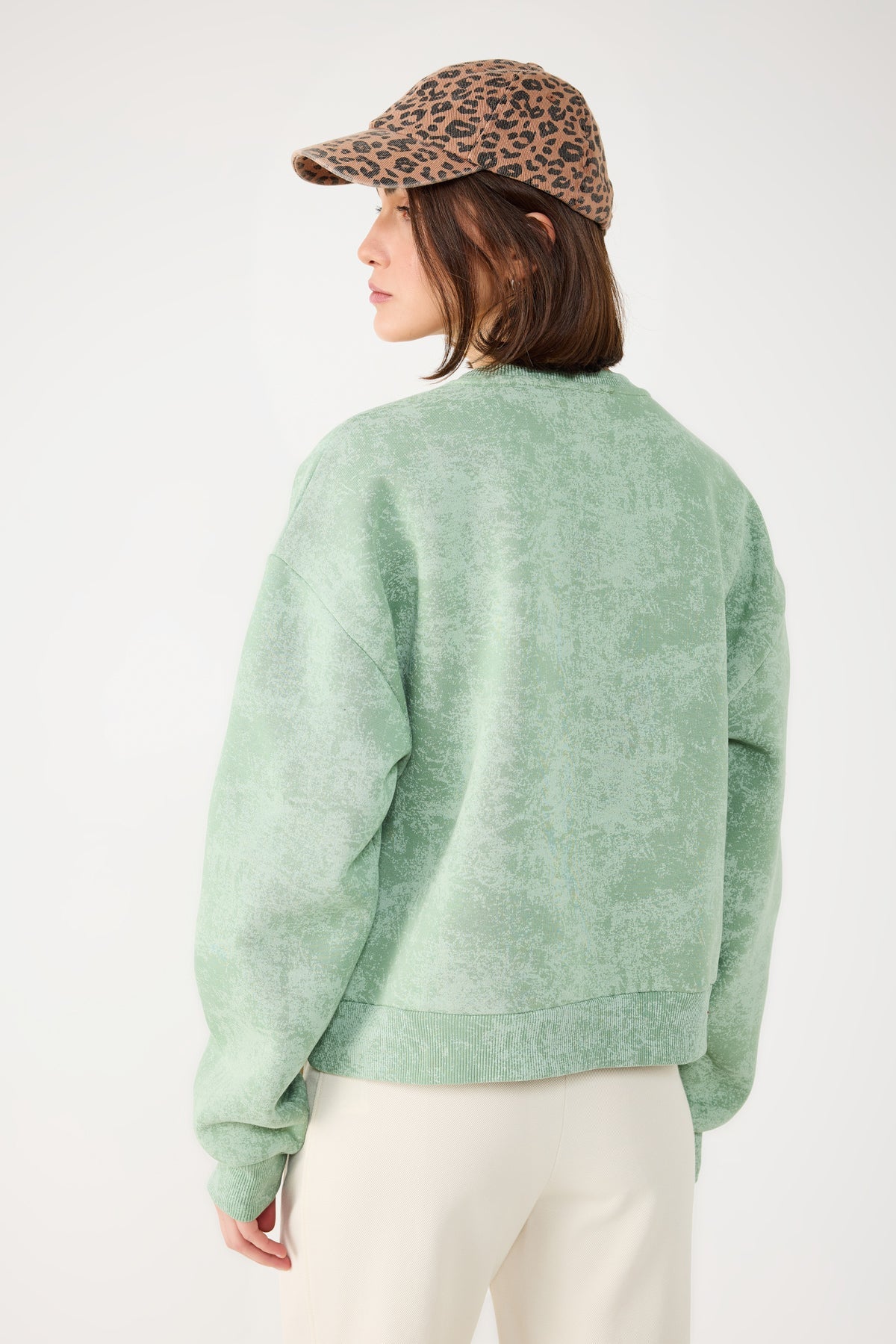 Sweatshirt mit Rundhalsausschnitt