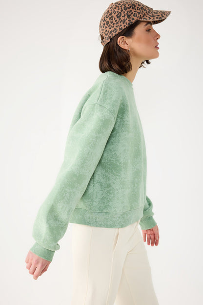 Sweatshirt mit Rundhalsausschnitt