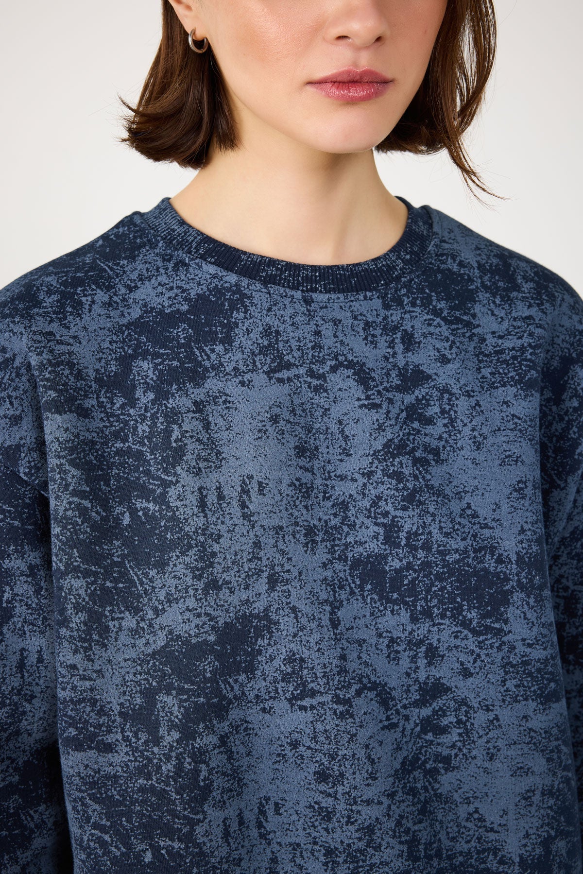Sweatshirt mit Rundhalsausschnitt