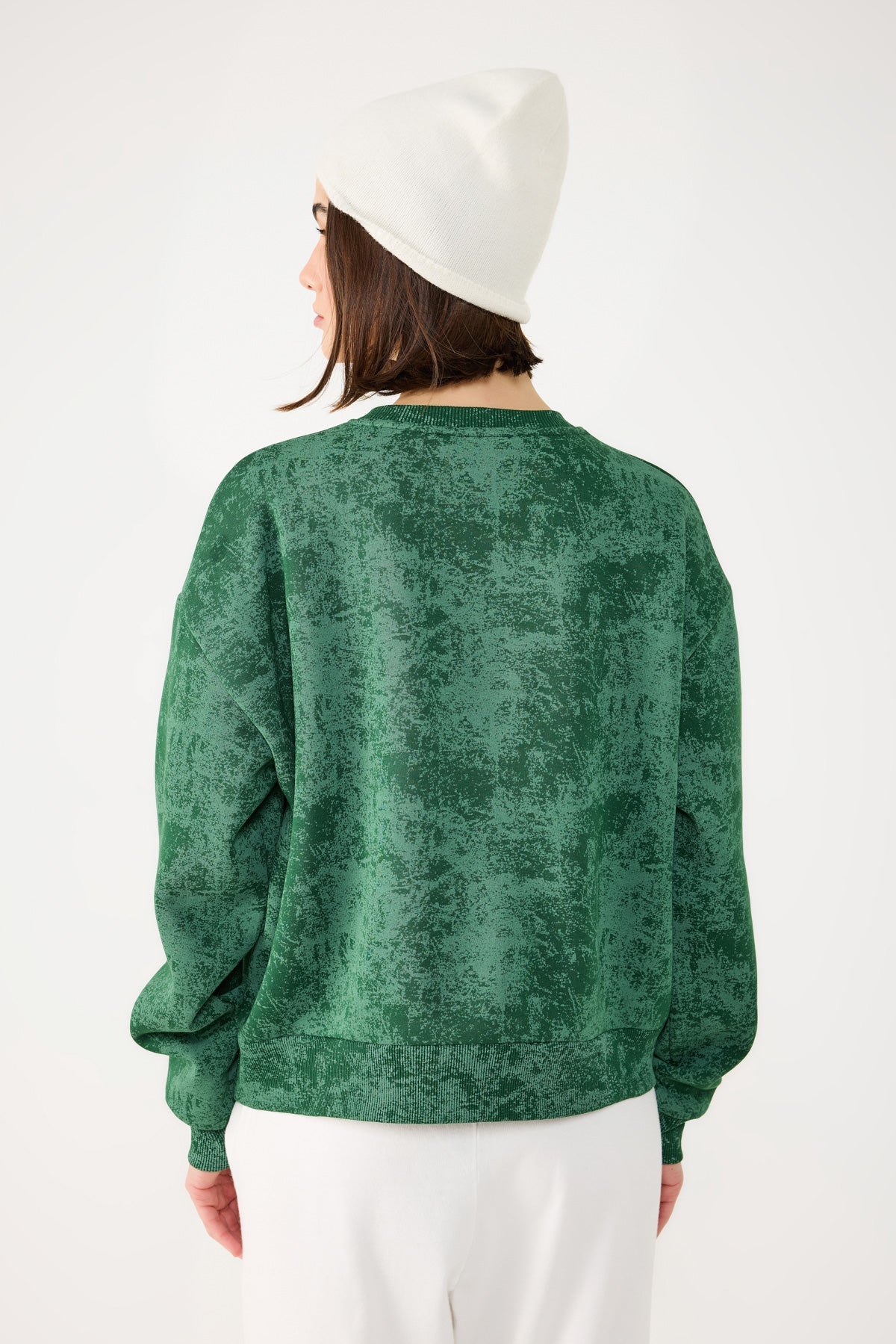 Sweatshirt mit Rundhalsausschnitt
