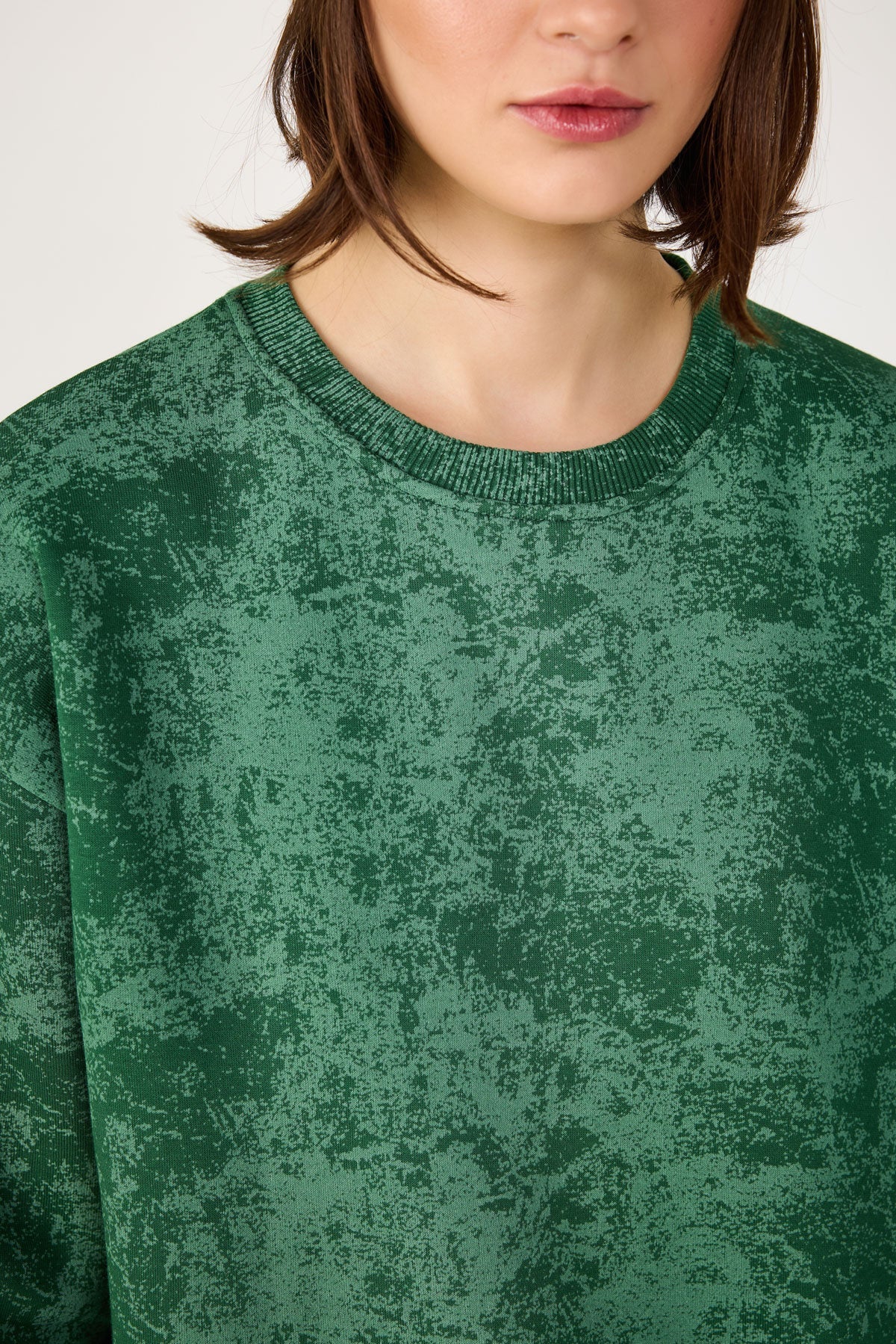 Sweatshirt mit Rundhalsausschnitt