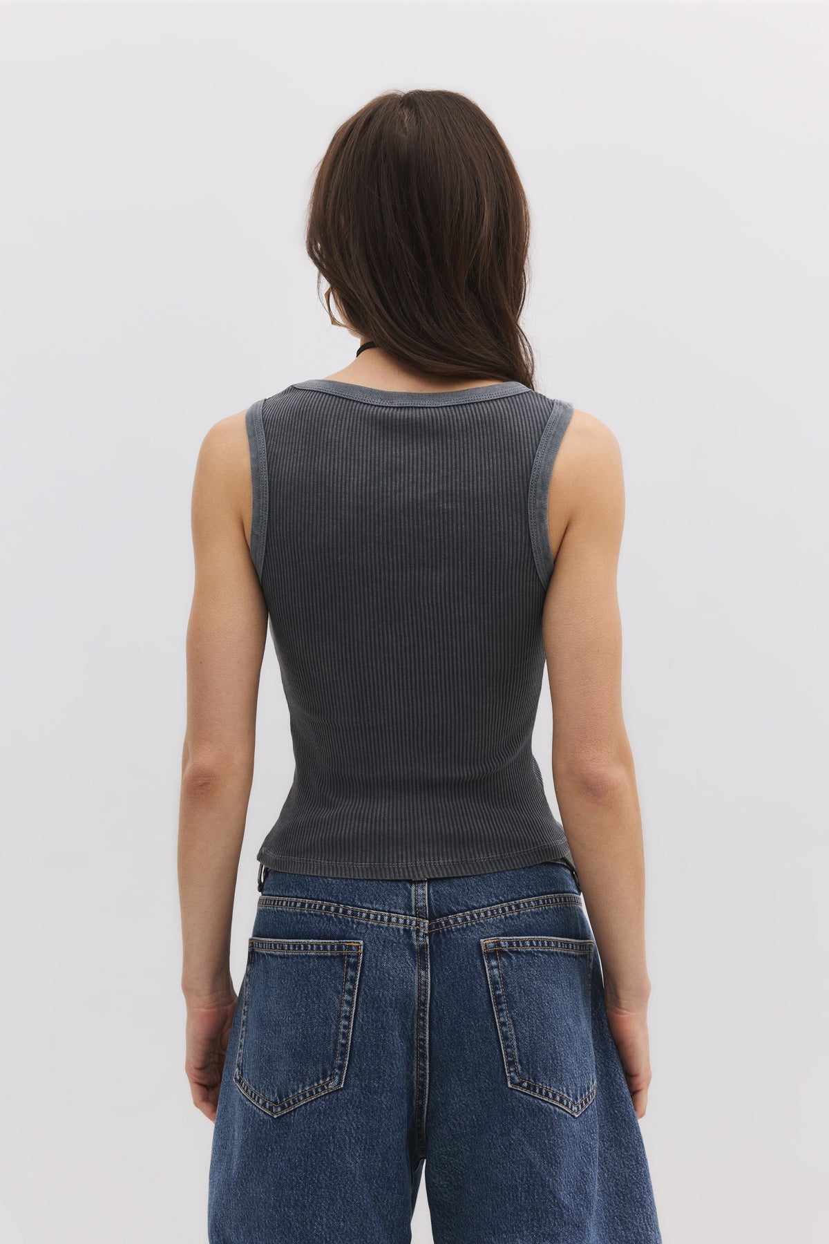 ärmellose Bluse