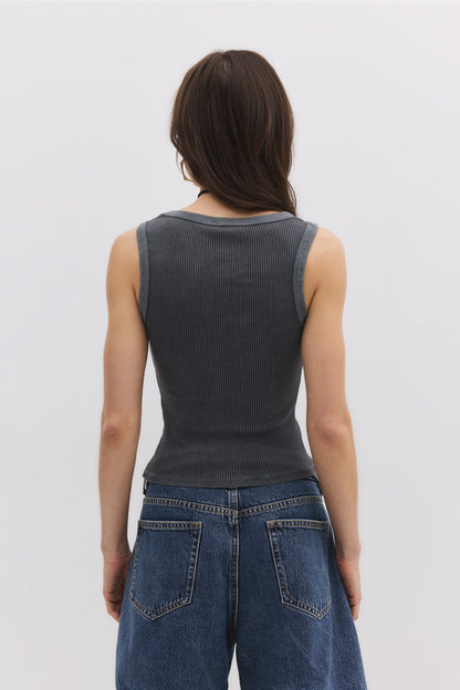 ärmellose Bluse