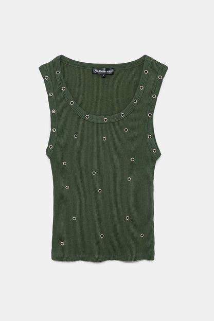 ärmellose Bluse