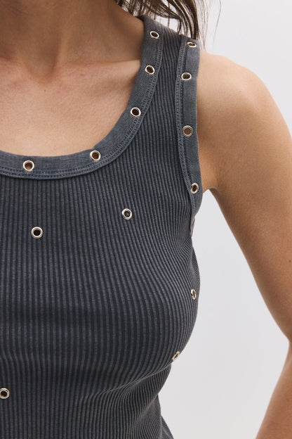 ärmellose Bluse