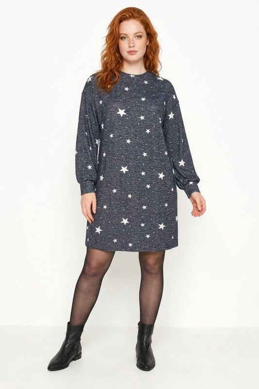 Sternmuster Kleid