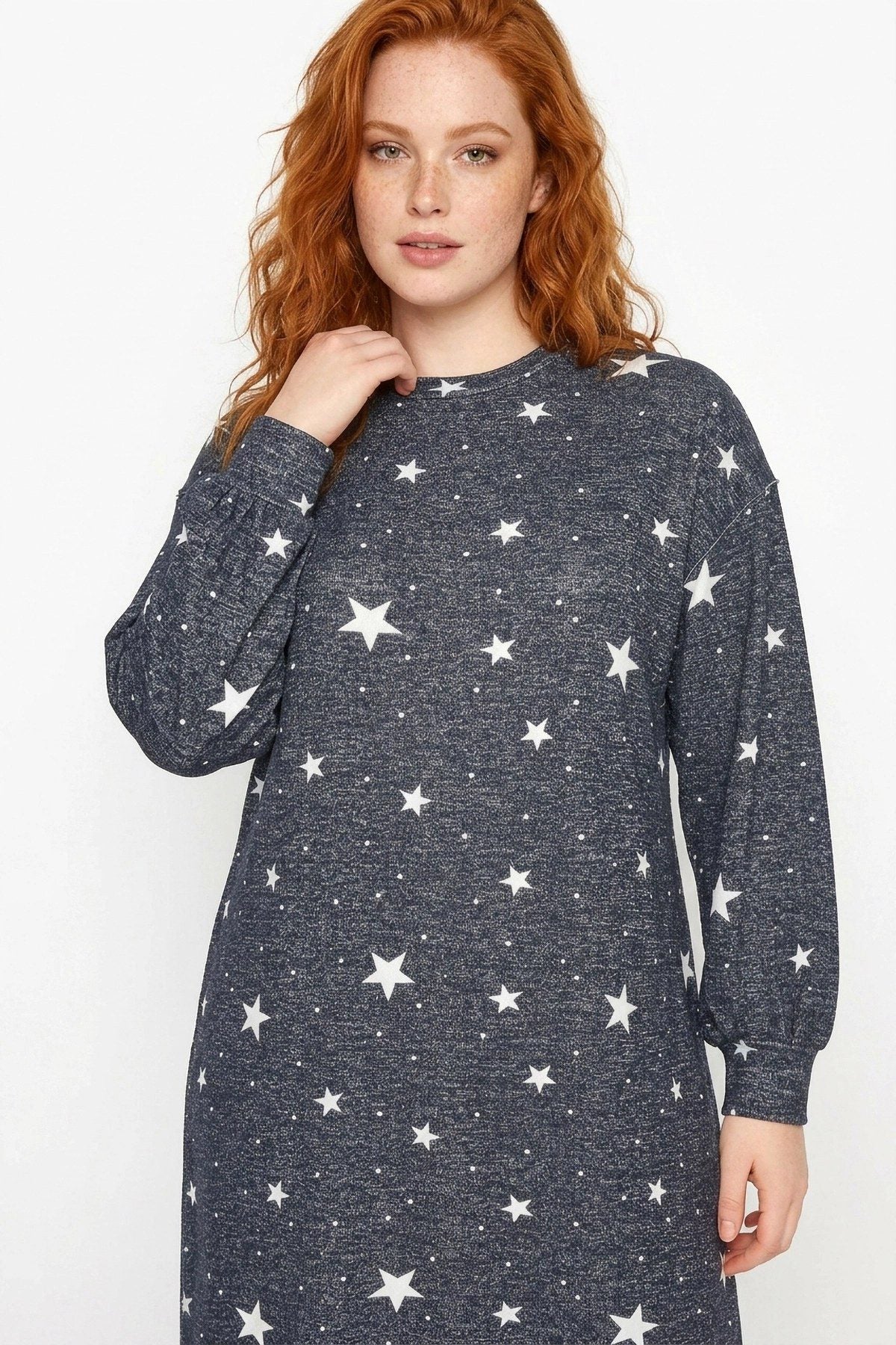 Sternmuster Kleid