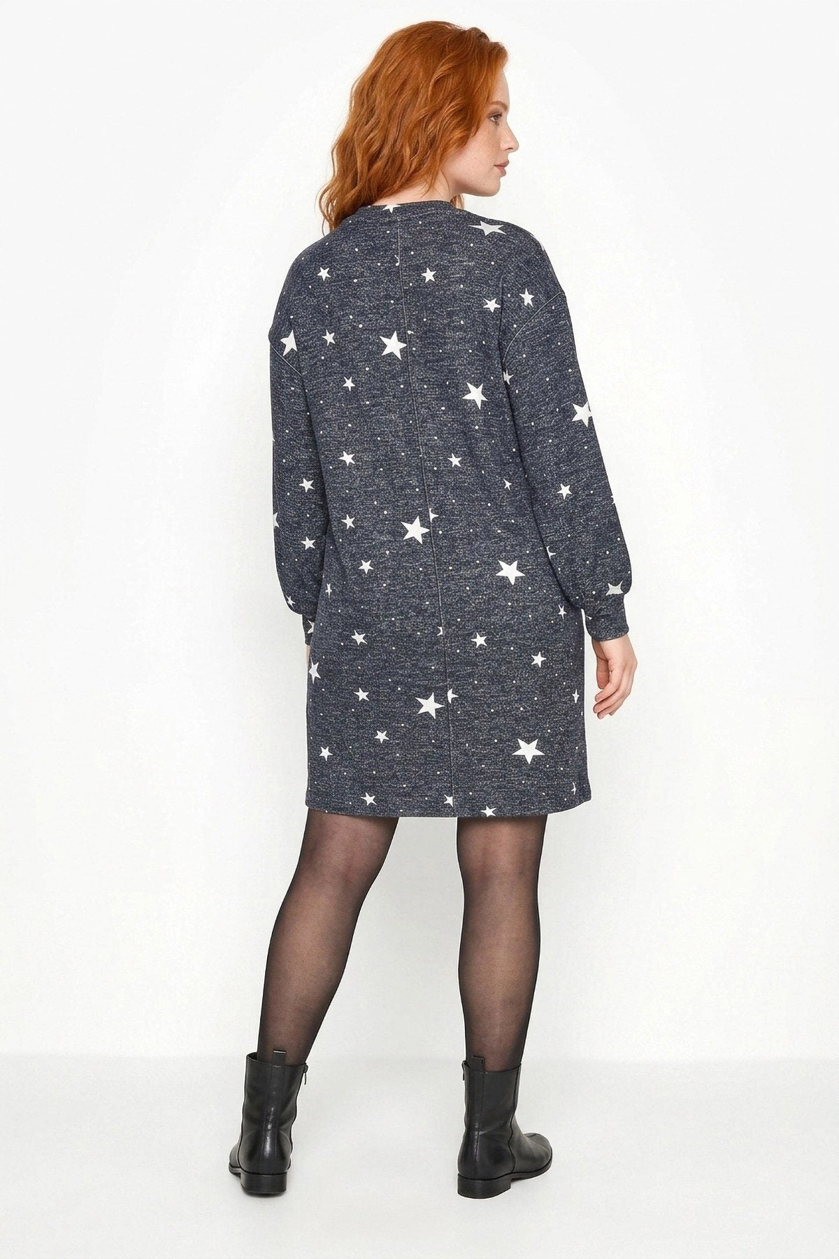 Sternmuster Kleid