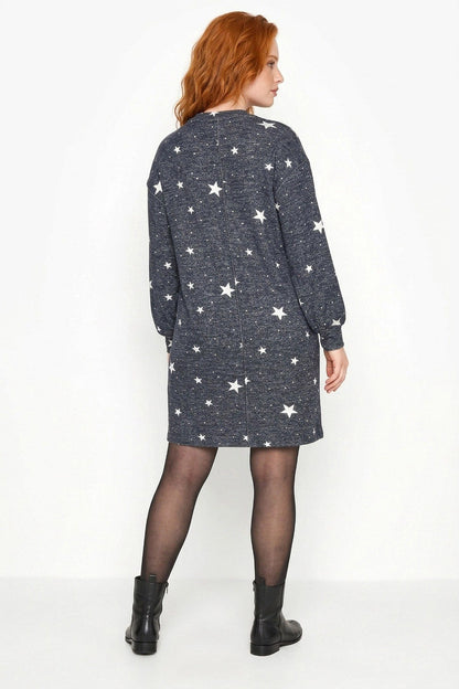 Sternmuster Kleid