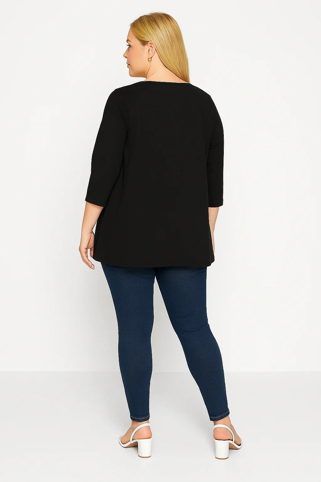 Bluse mit Sternenstickerei