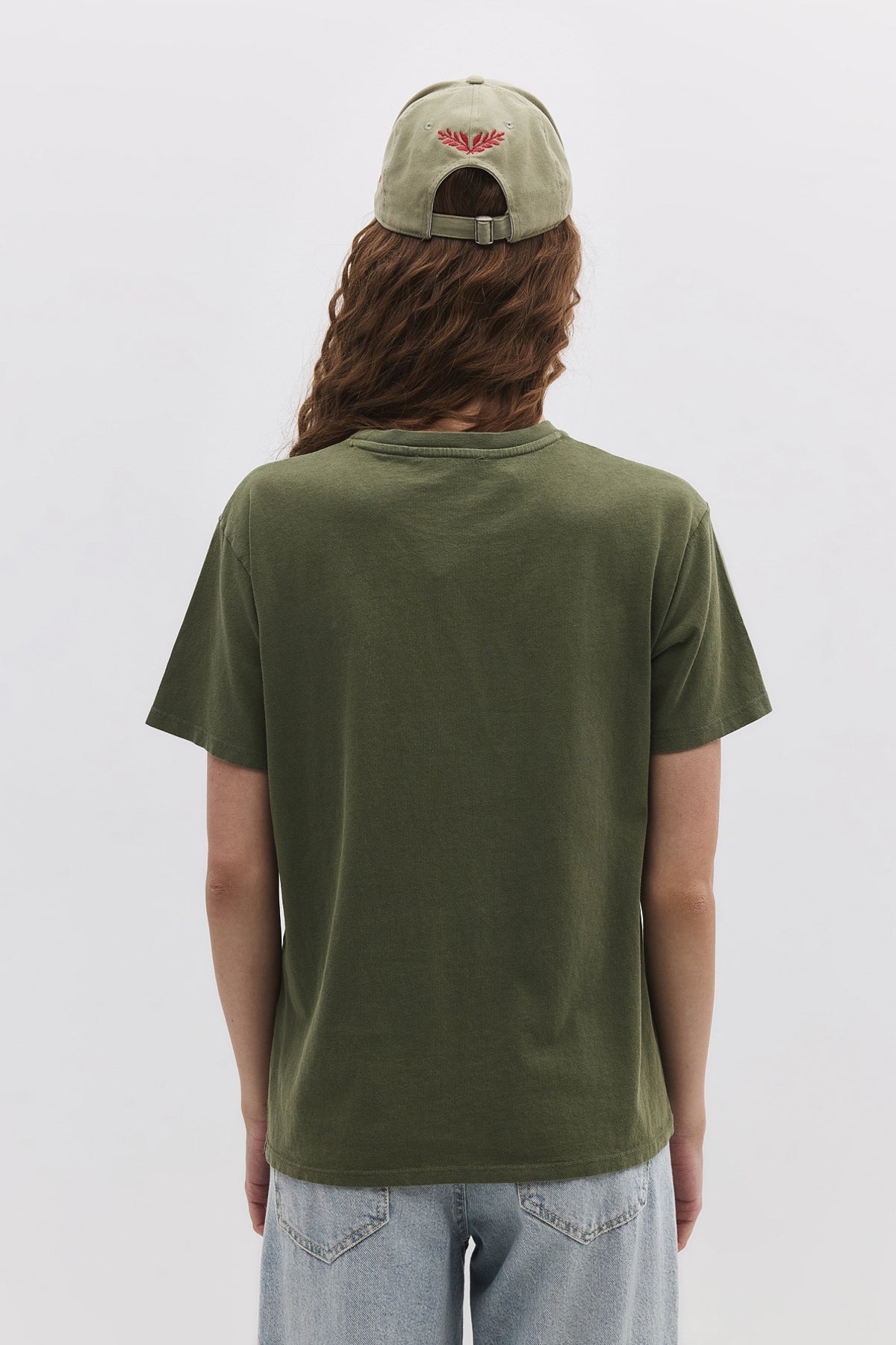 Kurzärmeliges Crop-T-Shirt