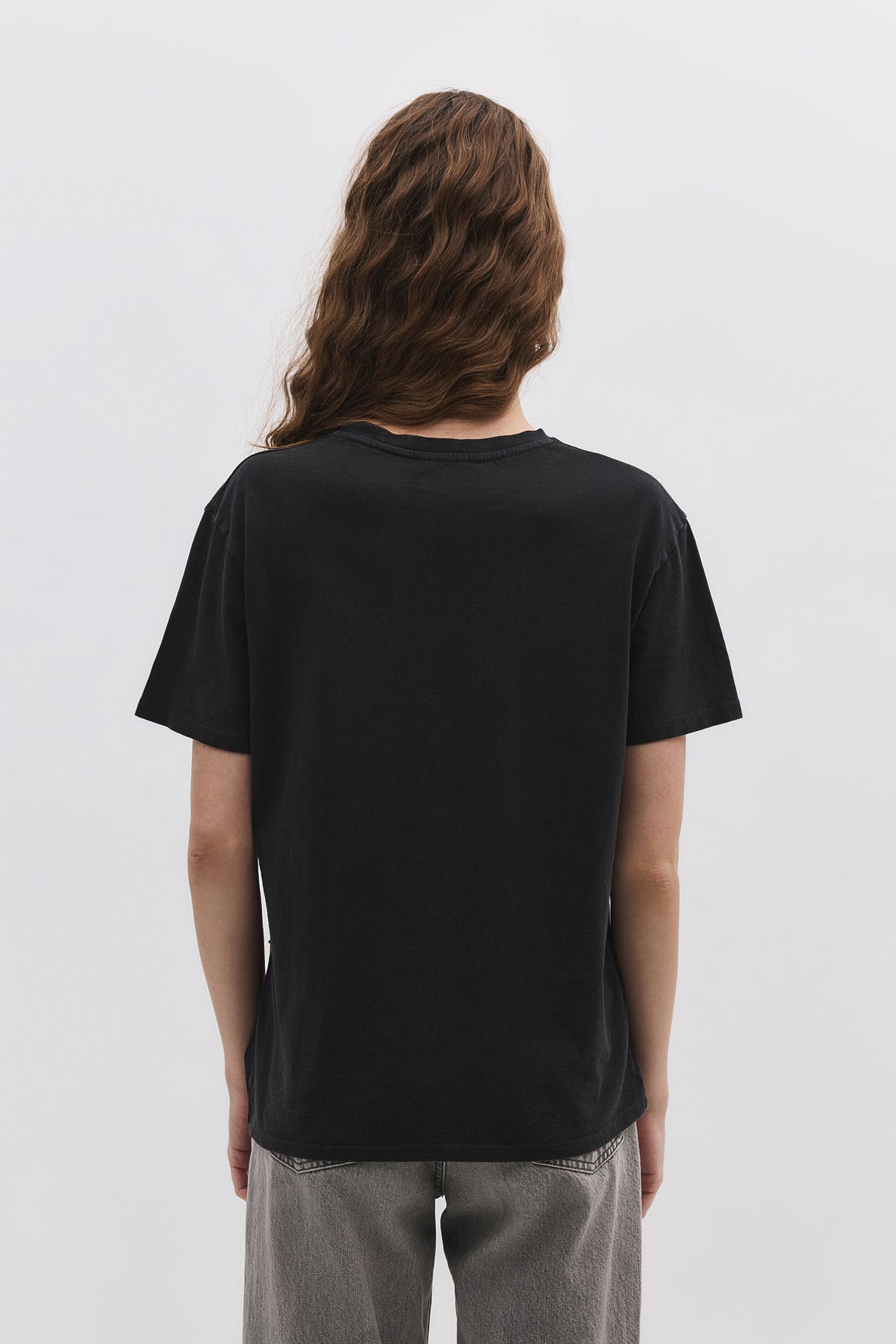 Kurzärmeliges Crop-T-Shirt