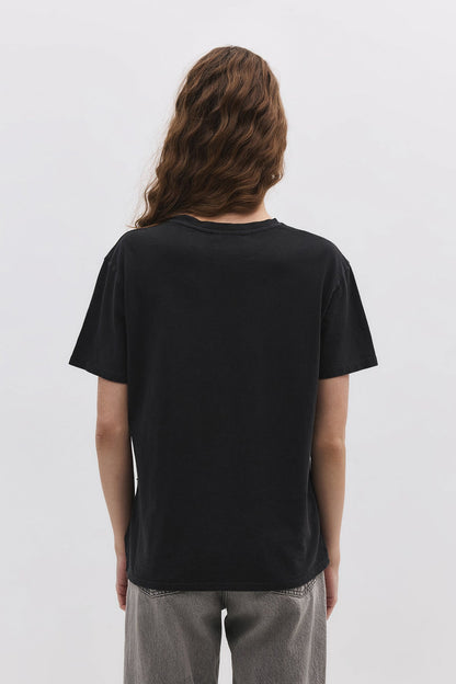 Kurzärmeliges Crop-T-Shirt