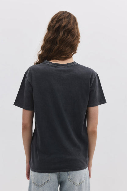 Kurzärmeliges Crop-T-Shirt